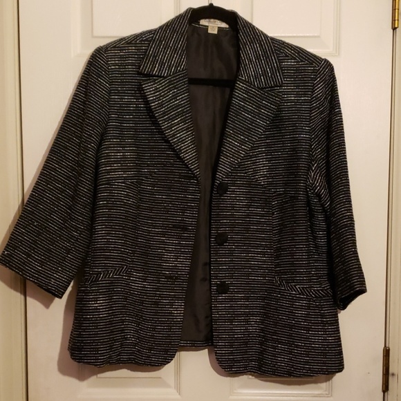 Coldwater Creek Jackets & Blazers - Nice black and white Blazer